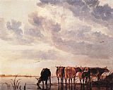 Cows in a River by Aelbert Cuyp